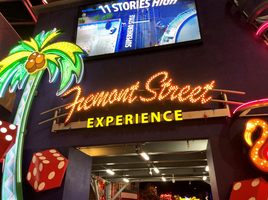 Fremont Street, ein bunter Ort unter den Las Vegas Sehenswürdigkeiten