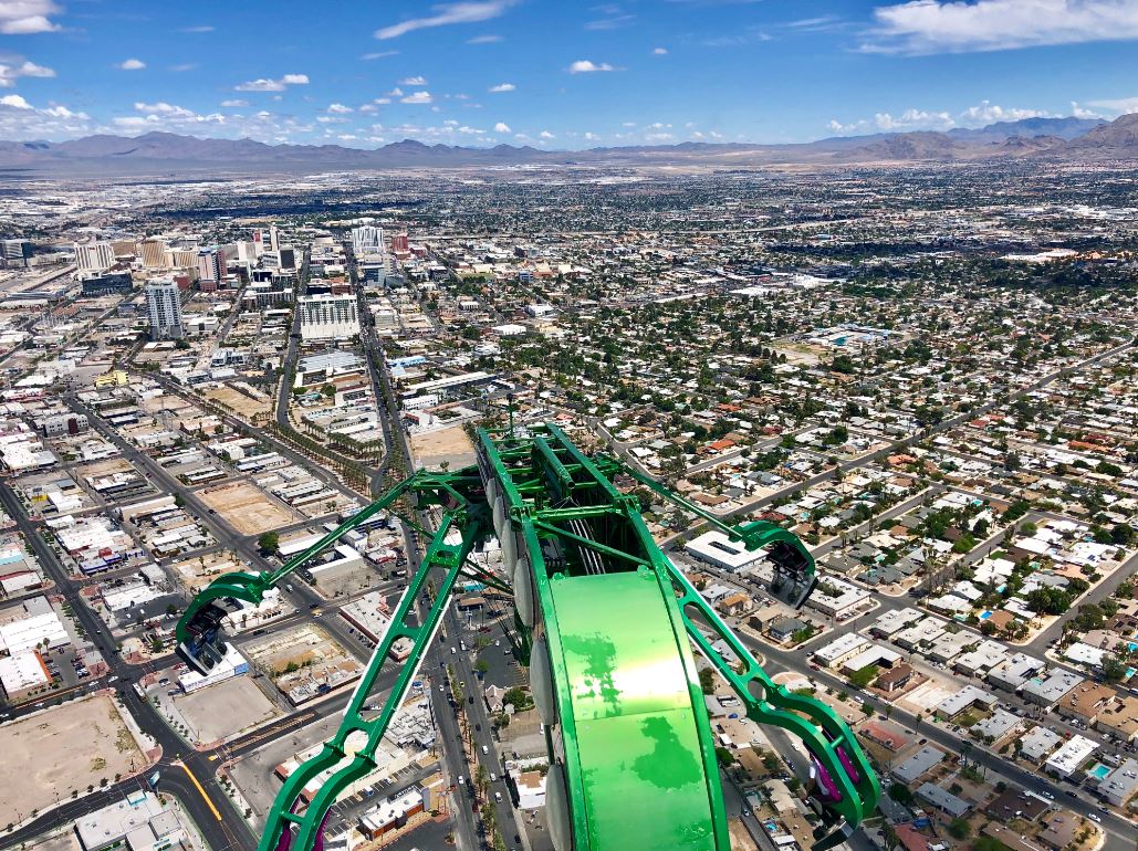 Aussicht vom Stratoshphere Tower Las Vegas