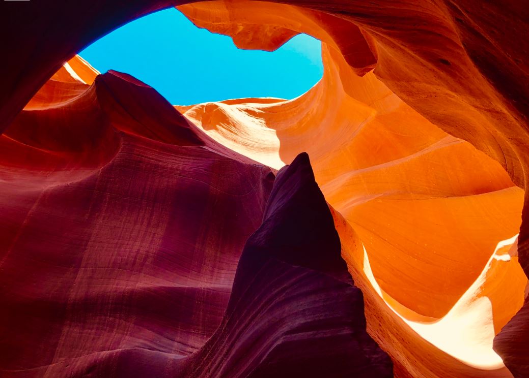 Nationalparks der USA, Antelope Canyon bunte Farben