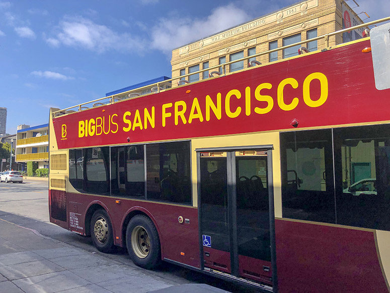 San Francisco Sehenswürdigkeiten, Hop on hop off Bus