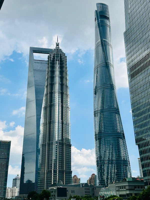 Shanghai Tower Skyline
