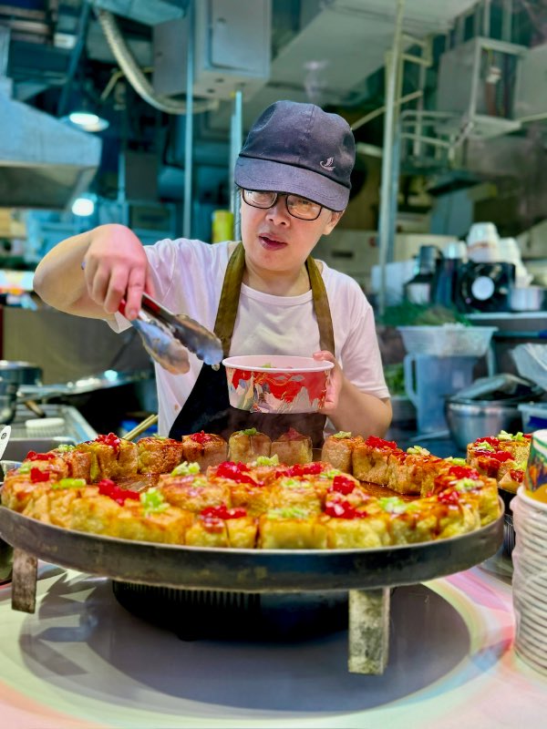 Chongqing Marktstand mit Essen