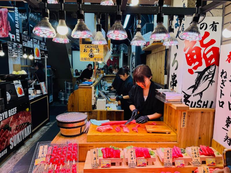 Nishiki Market Kyoto Sehenswürdigkeiten