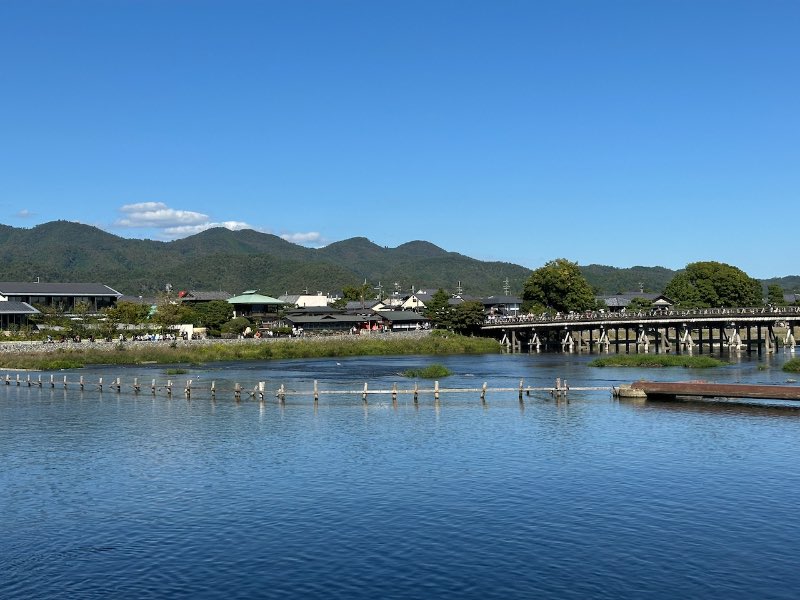 Kyoto Sehenswürdigkeiten See am Wald