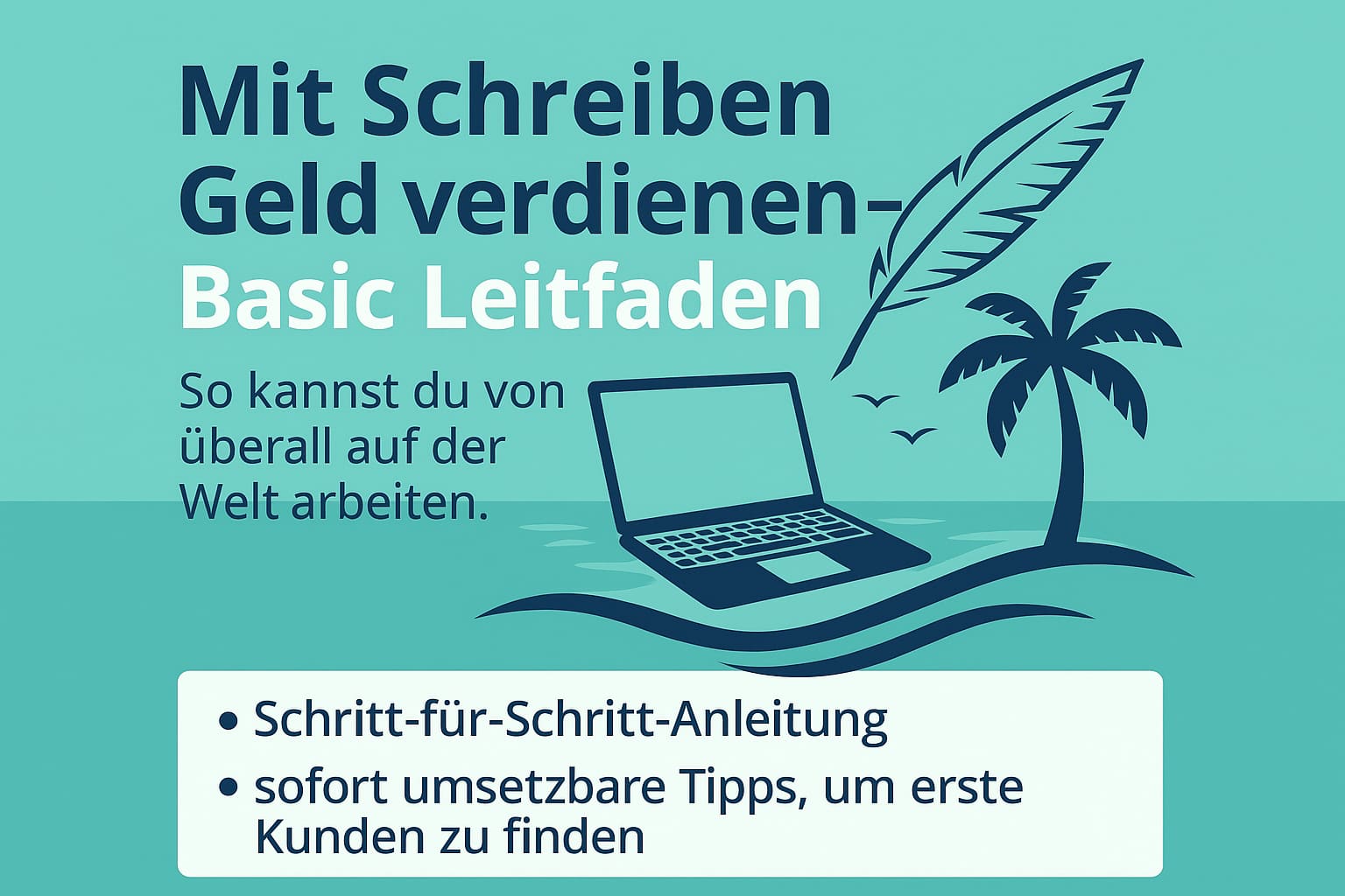 Mit Schreiben Geld verdienen