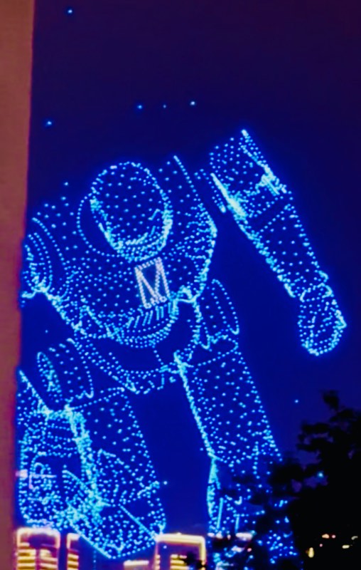 Chongqing sehenswürdigkeiten drohnenshow