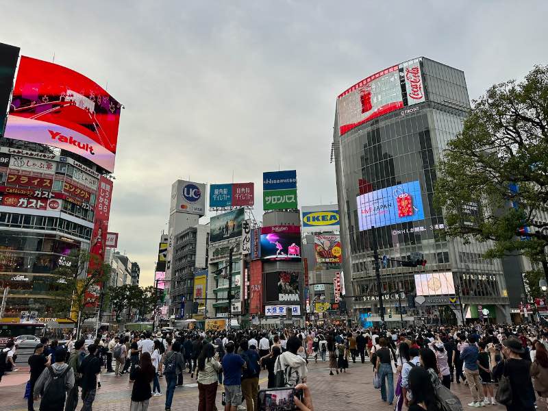 Crossing Shibuya Toko Sehenswürdigkeiten
