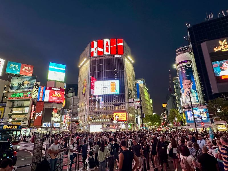 Shibuya Crossing tokio